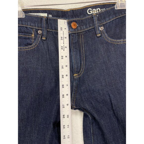 Gap 1969 Womens size 26 Original Wide Leg Crop Jeans NWOT - Picture 8 of 13